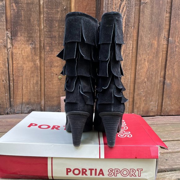 SEXY! PORTIA NOMI BOOT with FRINGES - NEW IN BOX! - Picture 7 of 8